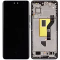 OLED Assembly With Frame For Xiaomi 13 Lite / Civi 2 (Refurbished) (Black)