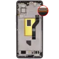 OLED Assembly With Frame For Xiaomi 13 Lite / Civi 2 (Refurbished) (Black)