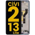 OLED Assembly With Frame For Xiaomi 13 Lite / Civi 2 (Refurbished) (Lite blue)