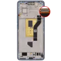 OLED Assembly With Frame For Xiaomi 13 Lite / Civi 2 (Refurbished) (Lite blue)