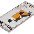 OLED Assembly With Frame For Xiaomi 13 Lite / Civi 2 (Refurbished) (Lite pink)