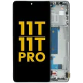 OLED Assembly With Frame For Xiaomi 11T / 11T Pro (Refurbished) (Celestial Blue)