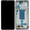 OLED Assembly With Frame For Xiaomi 11T / 11T Pro (Refurbished) (Celestial Blue)