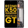 OLED Assembly With Frame For Xiaomi Poco F4 GT / Redmi K50 Gaming (Refurbished) (Black)