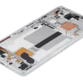 OLED Assembly With Frame For Xiaomi Poco F4 GT / Redmi K50 Gaming (Refurbished) (Silver)