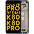 OLED Assembly With Frame For Xiaomi Poco F5 Pro / Redmi K60 / K60 Pro (Refurbished) (Mint)