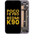 OLED Assembly With Frame For Poco F8 Pro / Redmi K90 (Refurbished) (Purple)