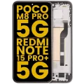 OLED Assembly With Frame For Xiaomi Poco M8 Pro 5G / Redmi Note 15 Pro+ 5G (Refurbished) (Mocha Brown)