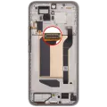 OLED Assembly With Frame For Xiaomi Poco M8 Pro 5G / Redmi Note 15 Pro+ 5G (Refurbished) (Silver)
