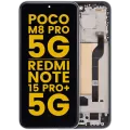 OLED Assembly With Frame For Xiaomi Poco M8 Pro 5G / Redmi Note 15 Pro+ 5G (Refurbished) (Glacier Blue)