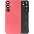 Back Cover Glass With Camera Lens For Samsung Galaxy S25 Plus 5G (Service Pack) (Coral Red)