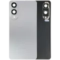 Back Cover Glass With Camera Lens For Samsung Galaxy S25 Edge 5G (Service Pack) (Titanium Silver)