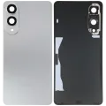 Back Cover Glass With Camera Lens For Samsung Galaxy S25 Edge 5G (Service Pack) (Titanium Silver)