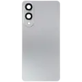 Back Cover Glass With Camera Lens For Samsung Galaxy S25 Edge 5G (Service Pack) (Titanium Silver)