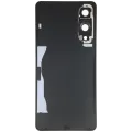 Back Cover Glass With Camera Lens For Samsung Galaxy S25 Edge 5G (Service Pack) (Titanium Silver)