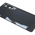 Back Cover Glass With Camera Lens For Samsung Galaxy S25 Edge 5G (Service Pack) (Titanium Silver)