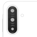 Back Camera Lens (Glass Only) With Adhesive For Samsung Galaxy A17 4G (A175 / 2025) / A17 5G (A176 / 2025) (2 Piece Set) (Premium)