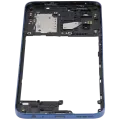 Mid-Frame Housing For Motorola Moto G 5G (XT2513 / 2025) (Premium) (Sapphire Blue)
