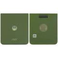 Back Cover Glass For Motorola Razr Plus / Razr 50 Ultra (XT2451 / 2024) / Razr Plus 2025 (XT2557 / 2025) (Premium) (Spring Green)