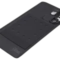 Back Cover Glass For Motorola Edge 40 (XT2303-2 / 2023) (Premium) (Eclipse Black)