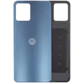 Back Cover Glass For Motorola Moto G23 (XT2333 / 2023) (Premium) ((Steel Blue)
