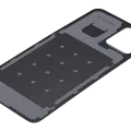 Back Cover Glass For Motorola Moto G23 (XT2333 / 2023) (Premium) ((Steel Blue)