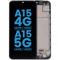 Дисплейний модуль (LCD) з рамкою для Samsung Galaxy A15 4G (A155 / 2023) / A15 5G (A156 / 2023) (Aftermarket : Incell) (всі кольори)