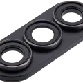 Back Camera Lens With Bezel Ring For Samsung Galaxy Z Fold 7 (Jet Black)