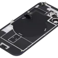 Заднє скло з магнітом MagSafe, NFC і шлейфом спалаху для iPhone 17 (Used OEM Pull: Grade A) (білий)