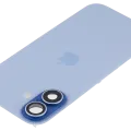 Заднє скло з магнітом MagSafe, NFC і шлейфом спалаху для iPhone 17 (Used OEM Pull: Grade A) (Mist Blue)
