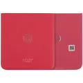 Bottom Back Cover Glass For Motorola Razr Plus / Razr 40 Ultra (XT2321 / 2023) (Premium) (Viva Magenta)