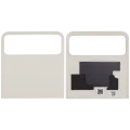 Top OLED Back Cover Glass For Motorola Razr / Razr 40 (XT2323 / 2023) (Premium) (Vanilla Cream)