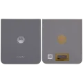 Back Cover Glass For Motorola Razr / Razr 50 (XT2453 / 2024) (Premium) (Koala Grey)
