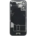 Back Glass w/ MagSafe Magnet & NFC & Flashlight Flex For iPhone 16 (Service Pack) (Ultramarine)