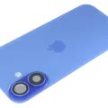 Back Glass w/ MagSafe Magnet & NFC & Flashlight Flex For iPhone 16 (Service Pack) (Ultramarine)