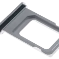 Лоток SIM (сумісний) для iPhone 12 Pro Max (Service Pack) (сріблястий)