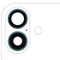 Back Camera Lens With Bracket & Bezel For iPhone 16 / 16 Plus (2 Piece Set) (Premium) (Teal)