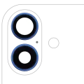 Back Camera Lens With Bracket & Bezel For iPhone 16 / 16 Plus (2 Piece Set) (Premium) (Ultramarine)
