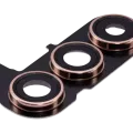 Back Camera Lens With Cover Bezel Ring For Samsung Galaxy S24 5G (Premium) (Sandstone Orange)