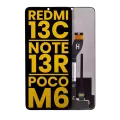 LCD Assembly Without Frame For Xiaomi Redmi 13C 5G / 13R / Poco M6 5G (Refurbished) (All Colors)