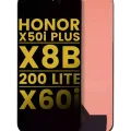 OLED Assembly Without Frame For Honor X50i Plus / X8B / X8C /200 lite / PIay 8T Pro / PIay 9T Pro / X60i (Refurbished) (All Colors)