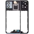 Mid-Frame Housing With Camera Lens For Motorola Moto G23 (XT2333 / 2023) (Genuine OEM) (Steel Blue)