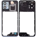 Mid-Frame Housing With Camera Lens For Motorola Moto G23 (XT2333 / 2023) (Genuine OEM) (Steel Blue)