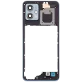 Mid-Frame Housing With Camera Lens For Motorola Moto G23 (XT2333 / 2023) (Genuine OEM) (Steel Blue)