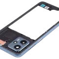 Mid-Frame Housing With Camera Lens For Motorola Moto G23 (XT2333 / 2023) (Genuine OEM) (Steel Blue)