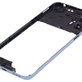 Mid-Frame Housing With Camera Lens For Motorola Moto G23 (XT2333 / 2023) (Genuine OEM) (Steel Blue)