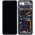 Inner OLED Assembly With Frame For Motorola Razr Plus 2024 / Razr 50 Ultra (XT2451 / 2024) / Razr Plus 2025 (XT2557) (Refurbished) (Midnight Blue)