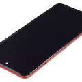Main OLED Assembly With Frame For Motorola Razr 2024 / Razr 50 (XT2453 / 2024) (Refurbished) (Spritz Orange)