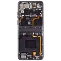 Main OLED Assembly With Frame For Motorola Razr 2024 / Razr 50 (XT2453 / 2024) (Refurbished) (Koala Grey)