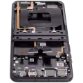 Main OLED Assembly With Frame For Motorola Razr 2024 / Razr 50 (XT2453 / 2024) (Refurbished) (Koala Grey)